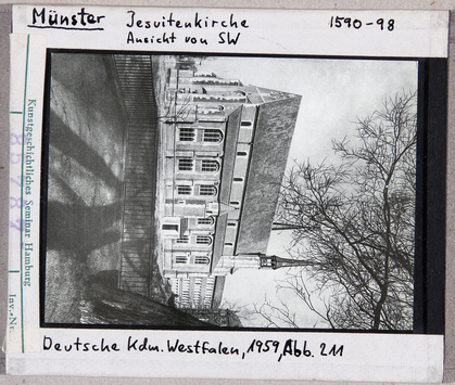 Vorschaubild Münster: Jesuitenkirche, Ansicht von SW 